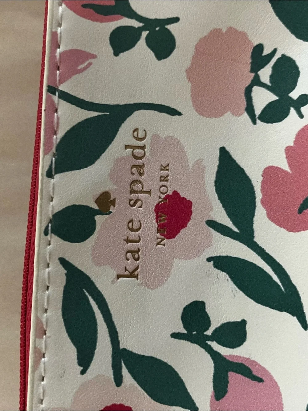 Kate Spade New York Floral Pencil Case Set with Ruler, Eraser, & Sharpener NWT